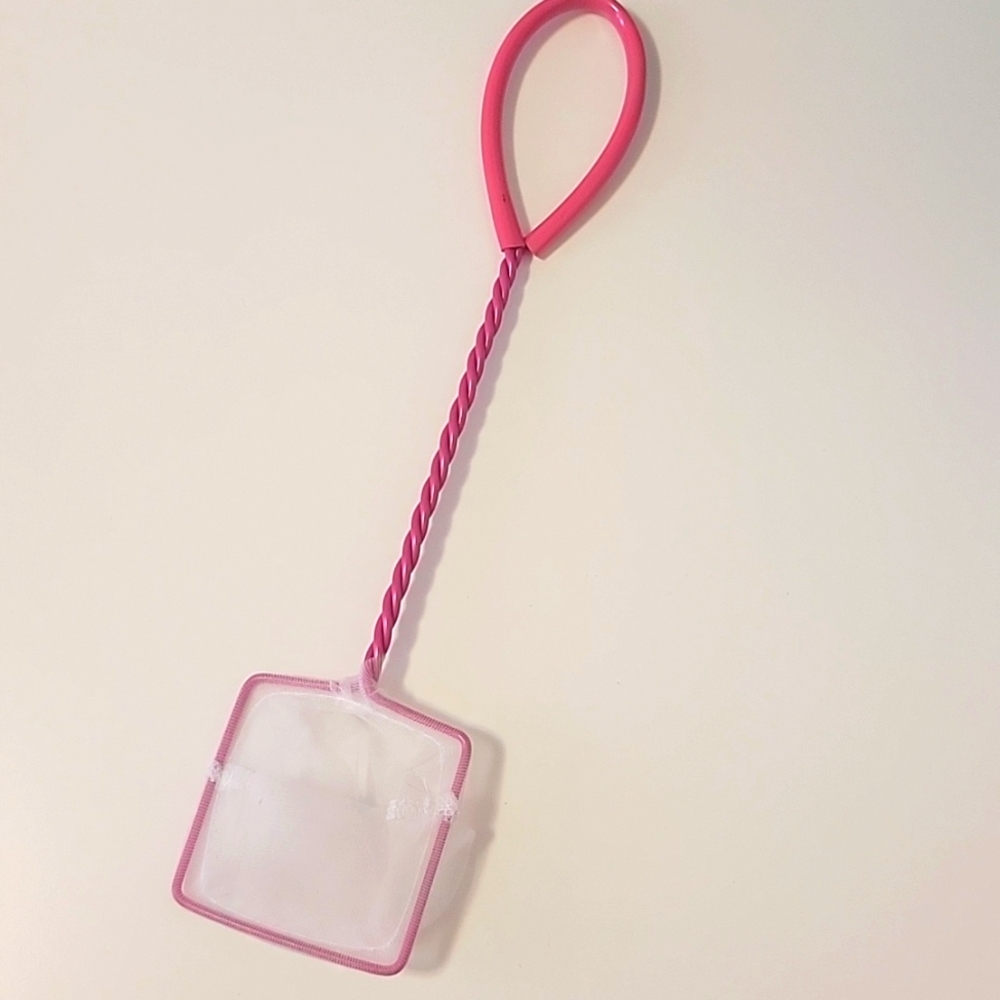 Pink Fish Net with Handle